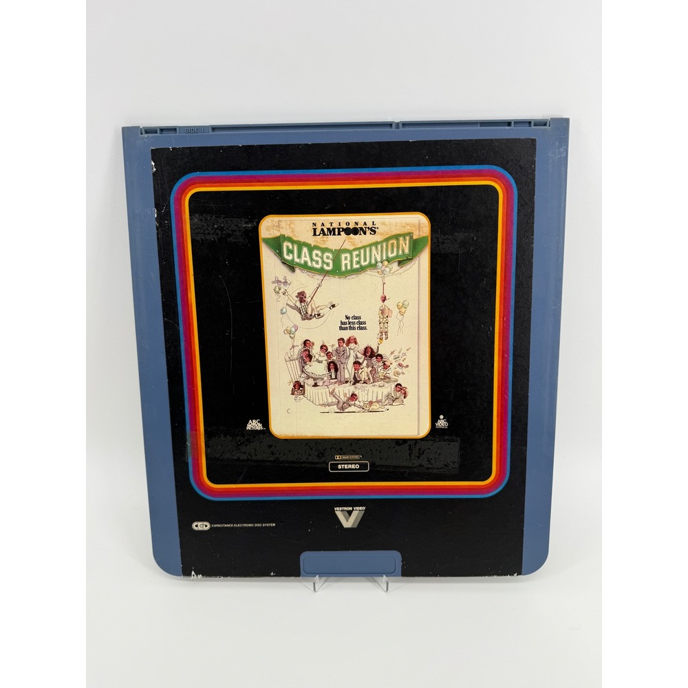 Vestron National Lampoon's Class Reunion‎ CED Videodisc 1983 Stereo John Hughes
